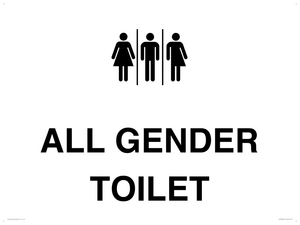 Female, Male and Non-gender specific